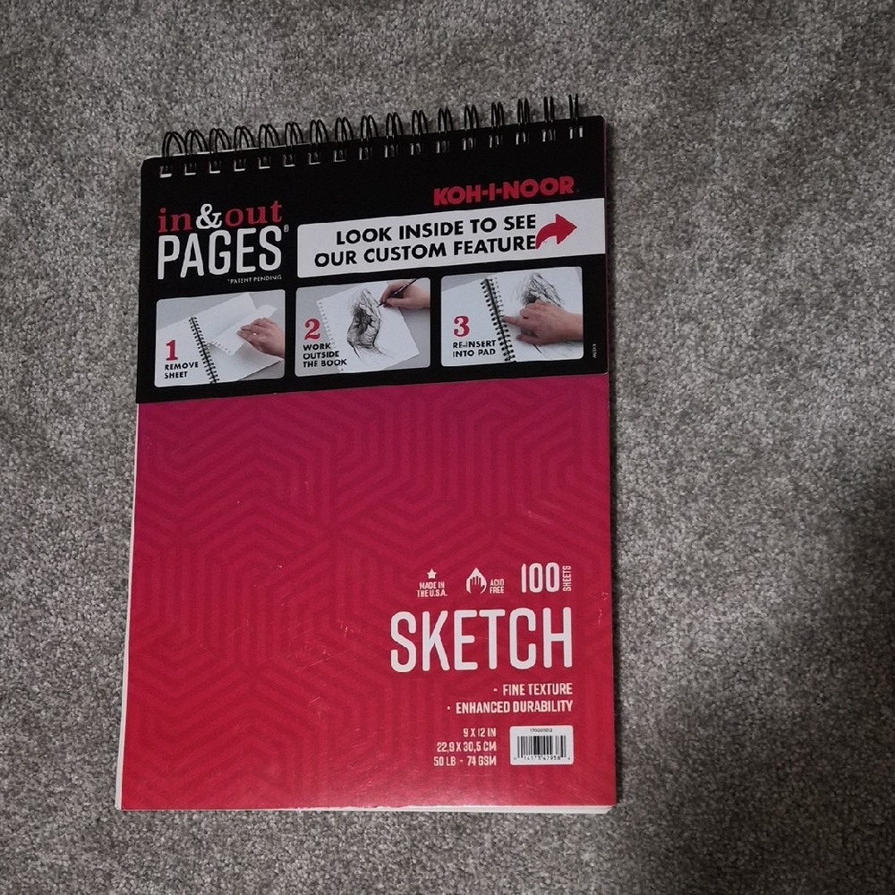Koh-I-Noor Sketch Pad with In & Out Pages